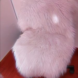 Faux fur runner rug(fluffy)